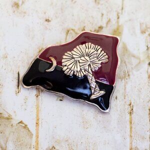 Vintage Artistic Tree Symbolic Abstract Brooch - B19